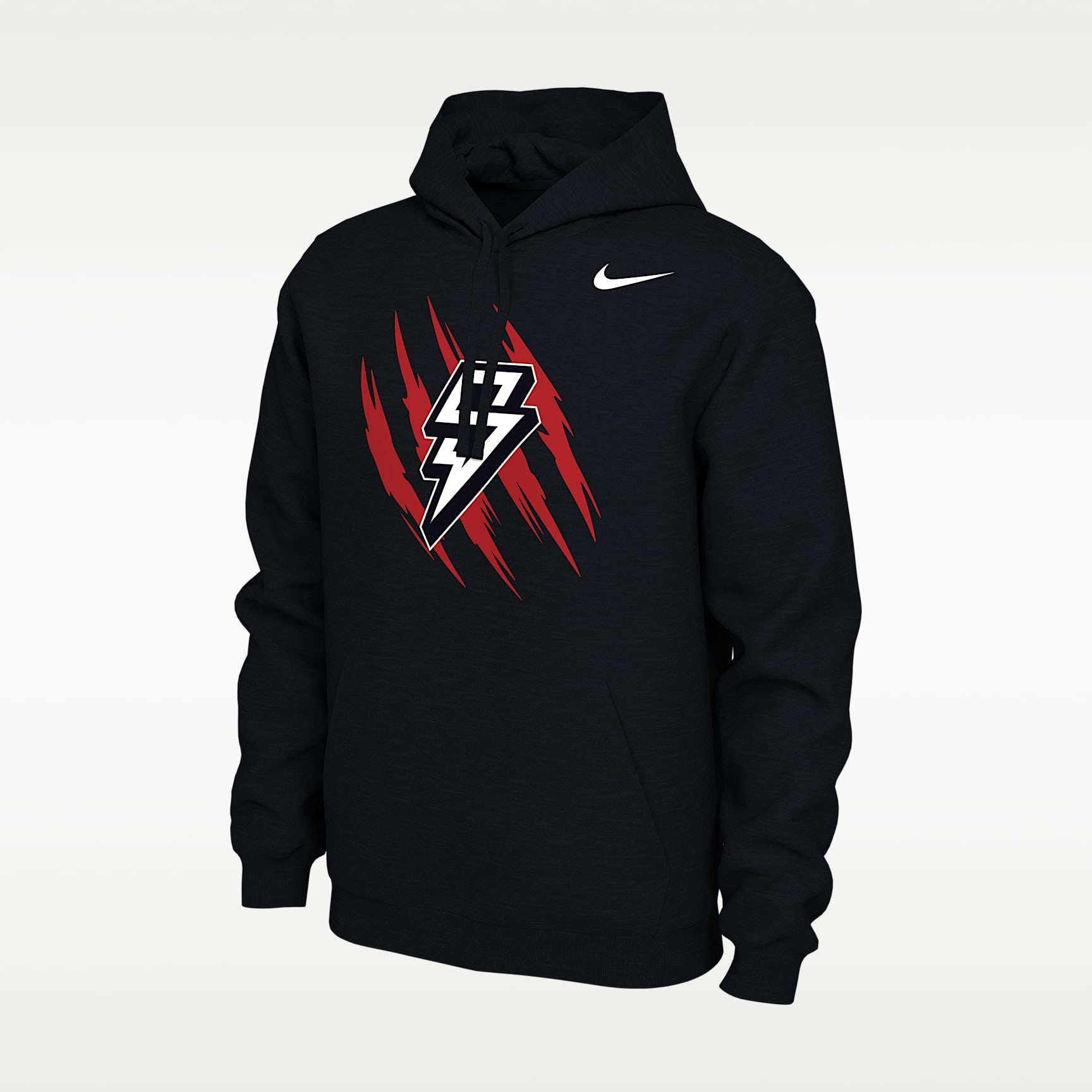 snaked lows SNKD ブラックパーカー　Mサイズ Nike Sportswear 